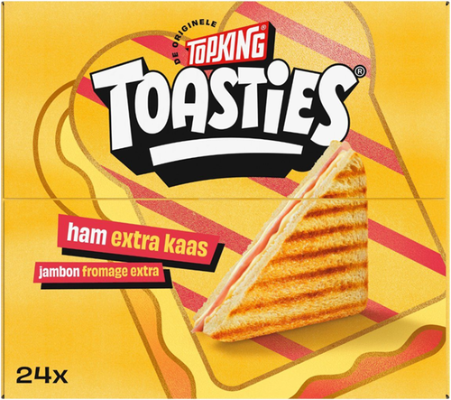 Topking Tosti Ham/Extra Kaas 24x105gr