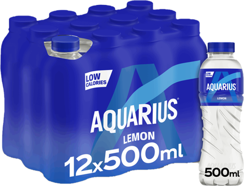 Aquarius Lemon 12x50cl Pet
