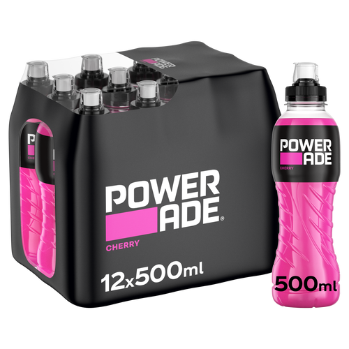 Powerade Cherry 12x50cl Pet