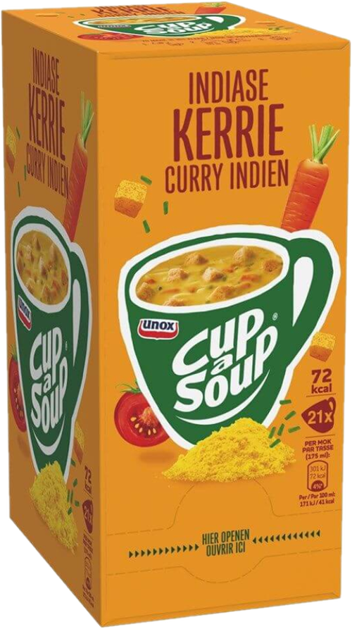 Cup-a-Soup Indiase Kerrie 21x175ml