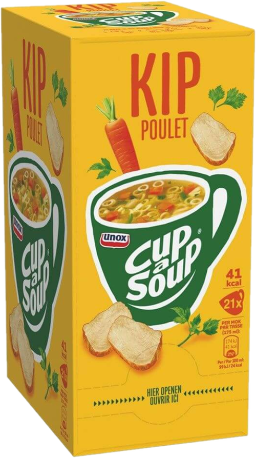 Cup-a-Soup Kip 21x175ml