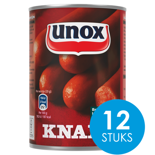 Unox Knaks Blik 12x240gr