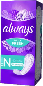 Always Inlegkruisjes Daily Fresh 0% Perfume Normal 30st