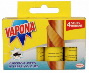 Vapona Vliegenvangers 12x4st.