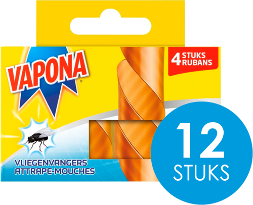 Vapona Vliegenvangers 12x4st.