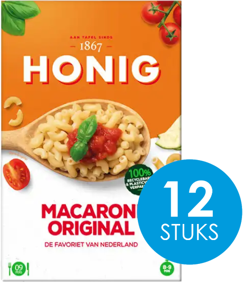 Honig Macaroni 12x700gr