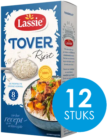 Lassie Toverrijst 12x400gr