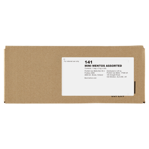 Mentos Mini rol Assorti 3x1kg